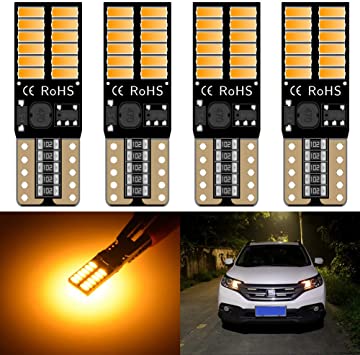 T10 24 led Amber Canbus park -10 SETS