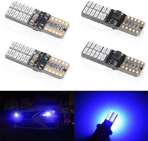 T10 24 led Canbus Error Free Parks Blue -10 SETS