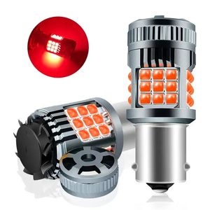 1156 Brake Red single contact  30w High Power Canbus Led  -Set