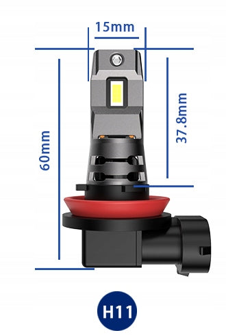 60w Direct Replacement H11  -High Power